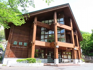グルっと回って森林館に戻ります